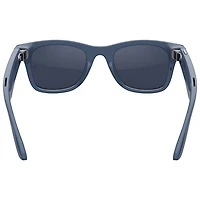 Lunettes Wayfarer (2e génération) de Ray-Ban | Meta avec IA, photo, vidéo, audio et messagerie - Bleu cosmique brillant/Transitions saphir - Grand