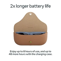 Lunettes Wayfarer (2e génération) de Ray-Ban | Meta avec IA, photo, vidéo, audio et messagerie - Bleu cosmique brillant/Transitions saphir - Grand