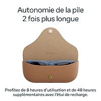 Lunettes Wayfarer (2e génération) de Ray-Ban | Meta avec IA, photo, vidéo, audio et messagerie - Bleu cosmique brillant/Transitions saphir - Grand