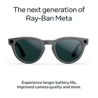 Ray-Ban | Meta Headliner (Gen 2) Glasses with AI, Photo, Video, Audio & Messaging