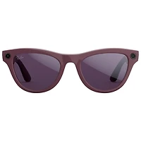 Ray-Ban | Meta Skyler (Gen 2) Glasses with AI, Photo, Video, Audio & Messaging - Shiny Mystic Violet/Transitions Amethyst