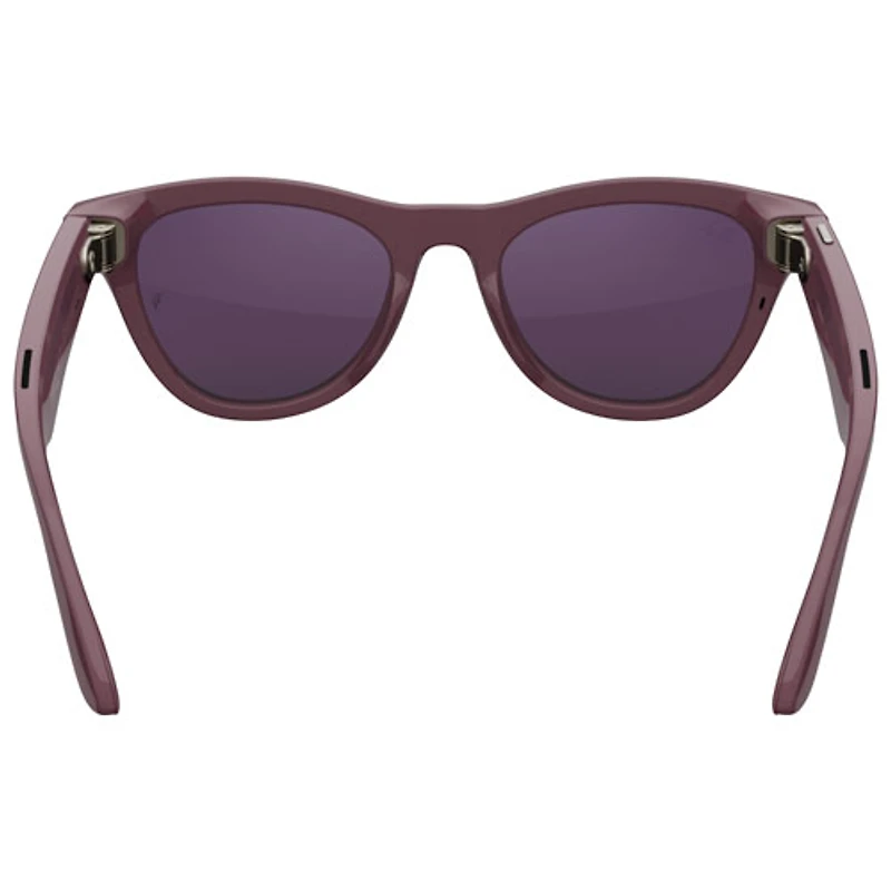 Ray-Ban | Meta Skyler (Gen 2) Glasses with AI, Photo, Video, Audio & Messaging - Shiny Mystic Violet/Transitions Amethyst