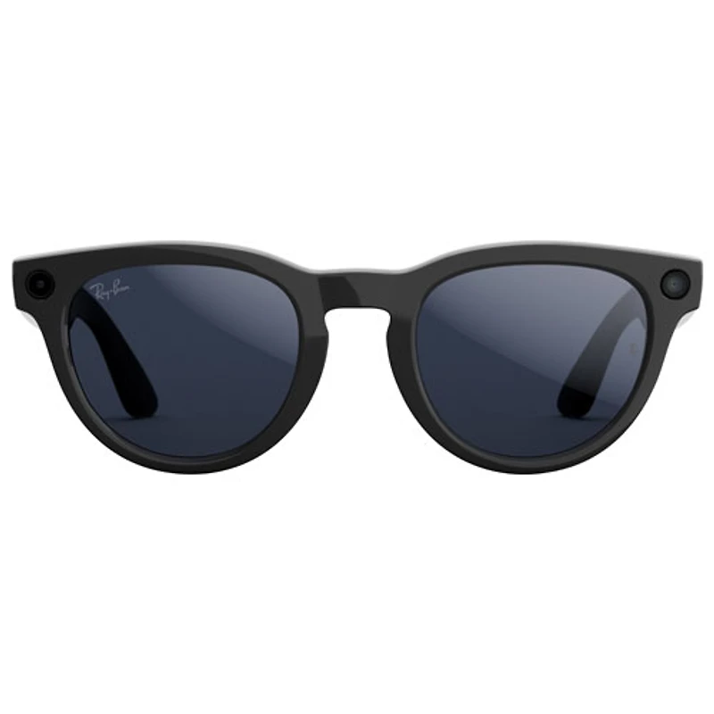 Ray-Ban | Meta Headliner (Gen 2) Glasses with AI, Photo, Video, Audio & Messaging - Shiny Black/Transitions Sapphire