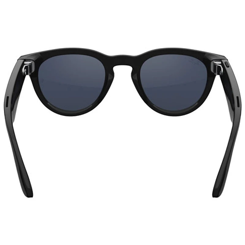 Ray-Ban | Meta Headliner (Gen 2) Glasses with AI, Photo, Video, Audio & Messaging - Shiny Black/Transitions Sapphire