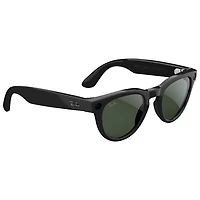 Ray-Ban | Meta Headliner (Gen 2) Glasses with AI, Photo, Video, Audio & Messaging - Shiny Black/Transitions Graphite Green