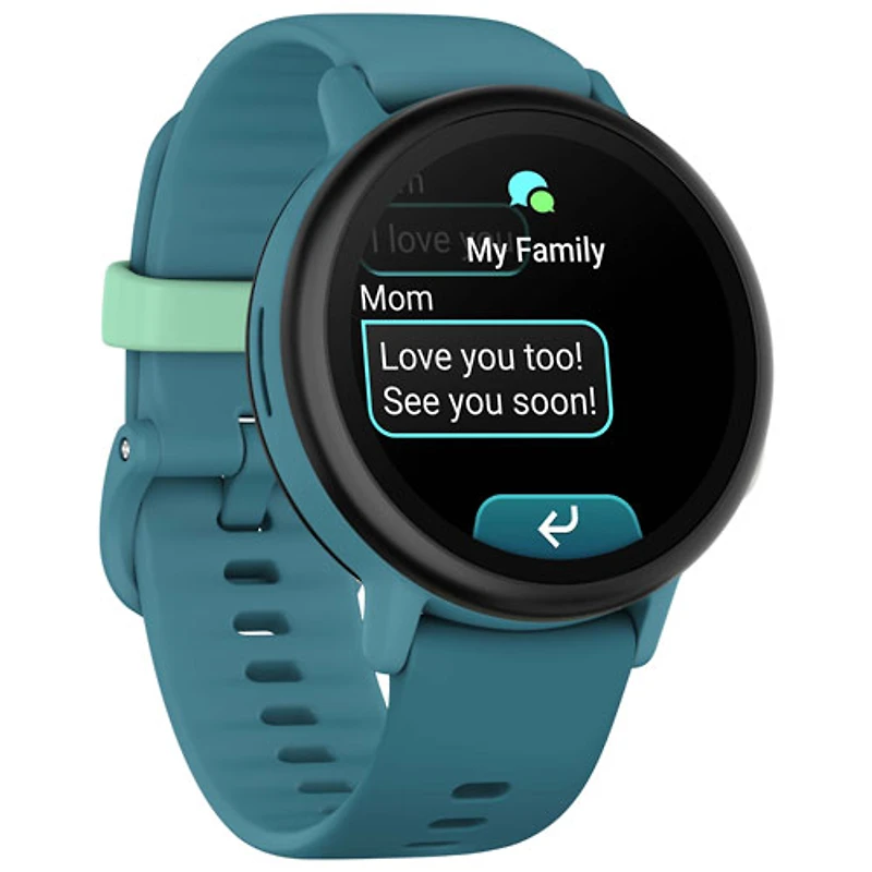 Garmin Bounce 2 43mm Kids Smartwatch - Turquoise