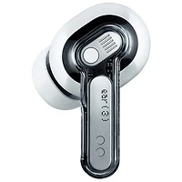 Écouteurs boutons 100 % sans fil à suppression du bruit Ear (3) de Nothing - Blanc