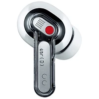 Écouteurs boutons 100 % sans fil à suppression du bruit Ear (3) de Nothing - Blanc