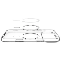 Spigen Crystal Flex MagFit Fitted Hard Shell Case for iPhone 17 Pro Max - Clear