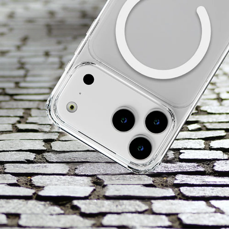 Tuff8 Fitted Hard Shell Case with MagSafe for iPhone 17 Pro Max - Clear