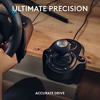 Volant de course et pédales G923 de Logitech avec levier de vitesses Driving Force pour PS5/PS4/PC - Noir