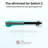 tomtoc Fancy Case-G05 Slim Case for Nintendo Switch 2 - Ocean Blue