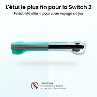 tomtoc Fancy Case-G05 Slim Case for Nintendo Switch 2 - Ocean Blue