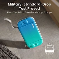tomtoc Fancy Case-G05 Slim Case for Nintendo Switch 2 - Ocean Blue