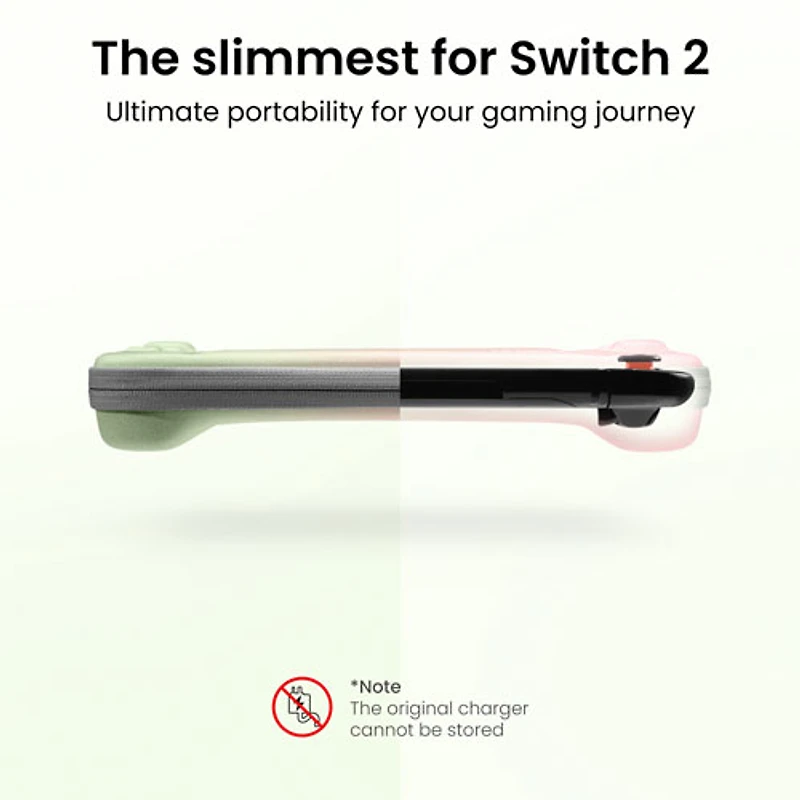 Étui mince Fancy Case-G05 de Tomtoc pour Nintendo Switch 2 - Fleur de cerisier