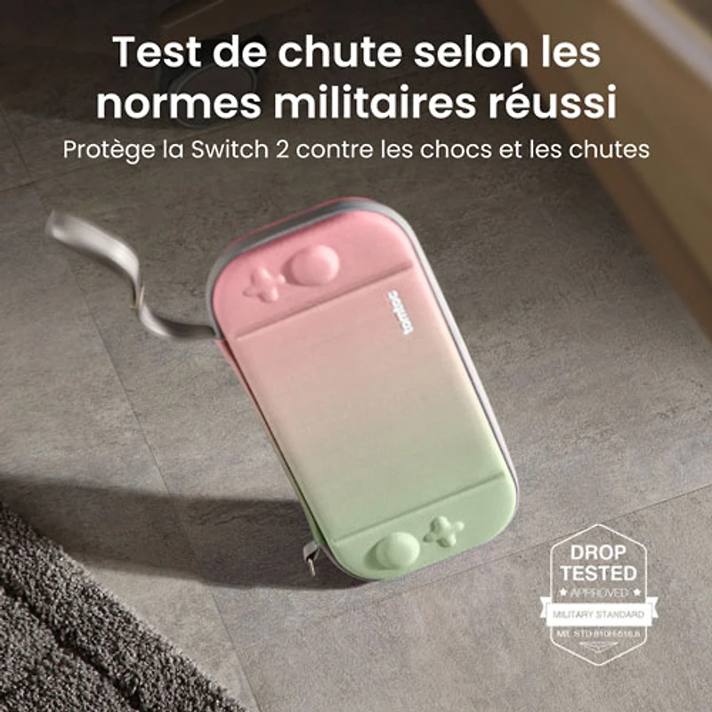Étui mince Fancy Case-G05 de Tomtoc pour Nintendo Switch 2 - Fleur de cerisier