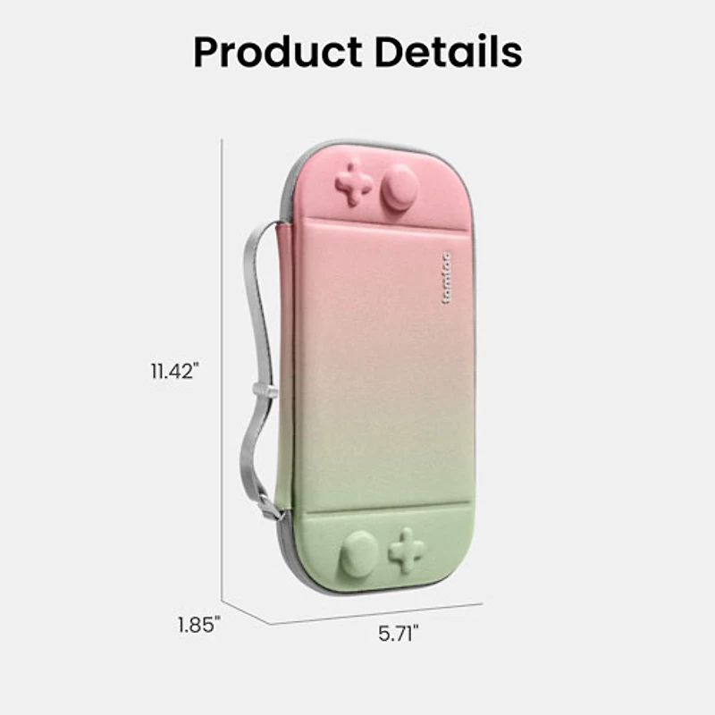 Étui mince Fancy Case-G05 de Tomtoc pour Nintendo Switch 2 - Fleur de cerisier