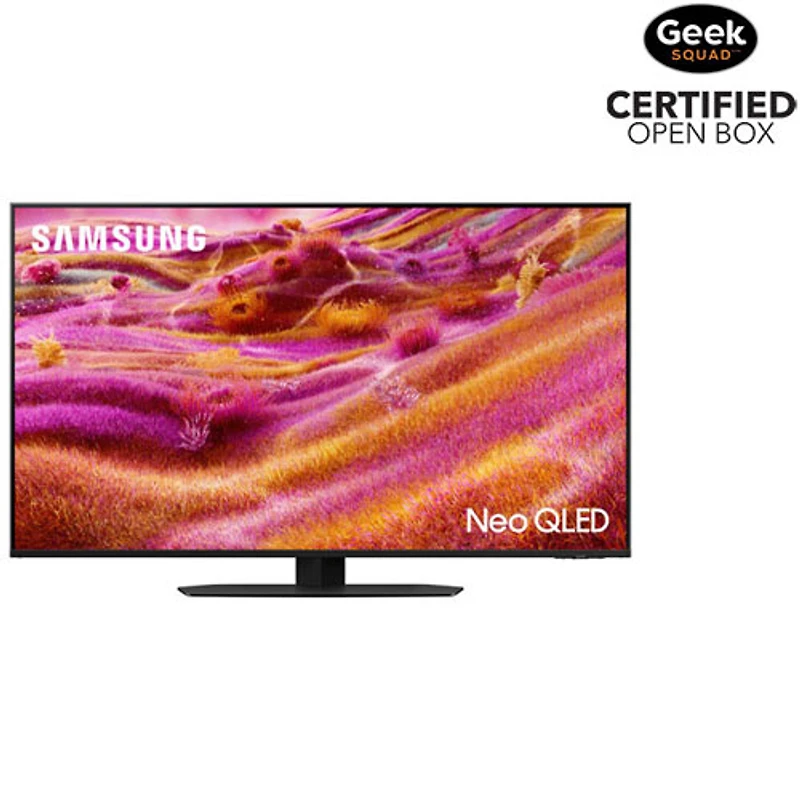 Boîte ouverte - Téléviseur intelligent Tizen HDR Neo QLED UHD 4K de 50 po série QN90F de Samsung (QN50QN90FAFXZC) - 2025