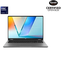 Boîte ouverte - Portable 2-en-1 à écran tactile de 16 po Vivobook 16 Flip d'ASUS - Gris mat (Core Ultra 7 258V d'Intel/RAM 32 Go/SSD 1 To)