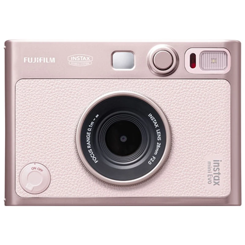 Fujifilm Instax mini Evo Instant Camera - Gentle Rose