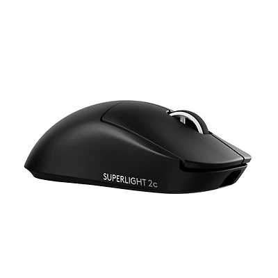 Souris de jeu sans fil compacte 44 000 ppp PRO X Superlight 2 à capteur HERO 2 de Logitech G - Noir