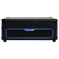 Victrola Journey Glow Illuminated Suitcase Belt Drive Bluetooth Record Player