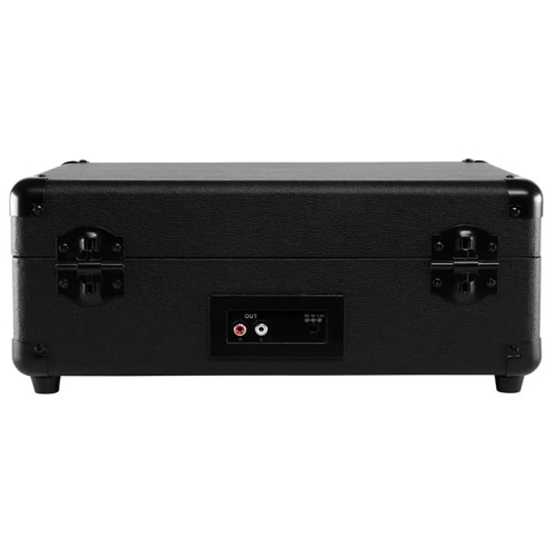 Victrola Journey Glow Illuminated Suitcase Belt Drive Bluetooth Record Player