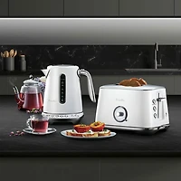 Refurbished (Good) - Breville Luxe Collection Toaster - 2-Slice - Sea Salt - Remanufactured by Breville