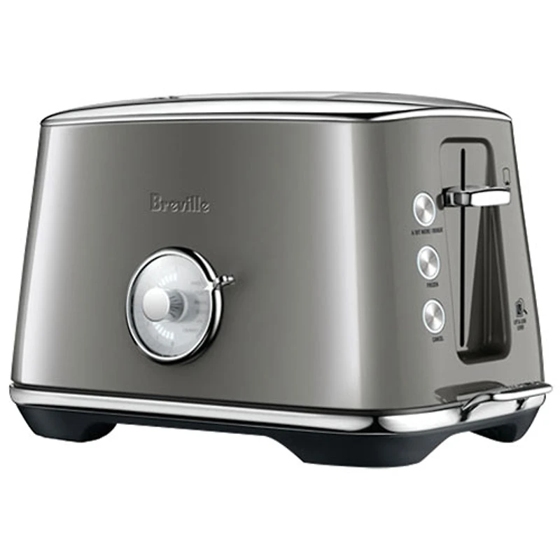 Refurbished (Good) - Breville Luxe Collection Toaster - 2-Slice - Smoked Hickory - Remanufactured by Breville