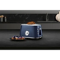 Refurbished (Good) - Breville Luxe Collection Toaster - 2-Slice - Damson Blue - Remanufactured by Breville