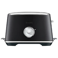 Refurbished (Good) - Breville Luxe Collection Toaster - 2-Slice - Black Truffle - Remanufactured by Breville