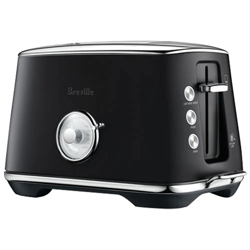 Refurbished (Good) - Breville Luxe Collection Toaster - 2-Slice - Black Truffle - Remanufactured by Breville