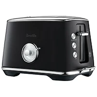 Refurbished (Good) - Breville Luxe Collection Toaster - 2-Slice - Black Truffle - Remanufactured by Breville