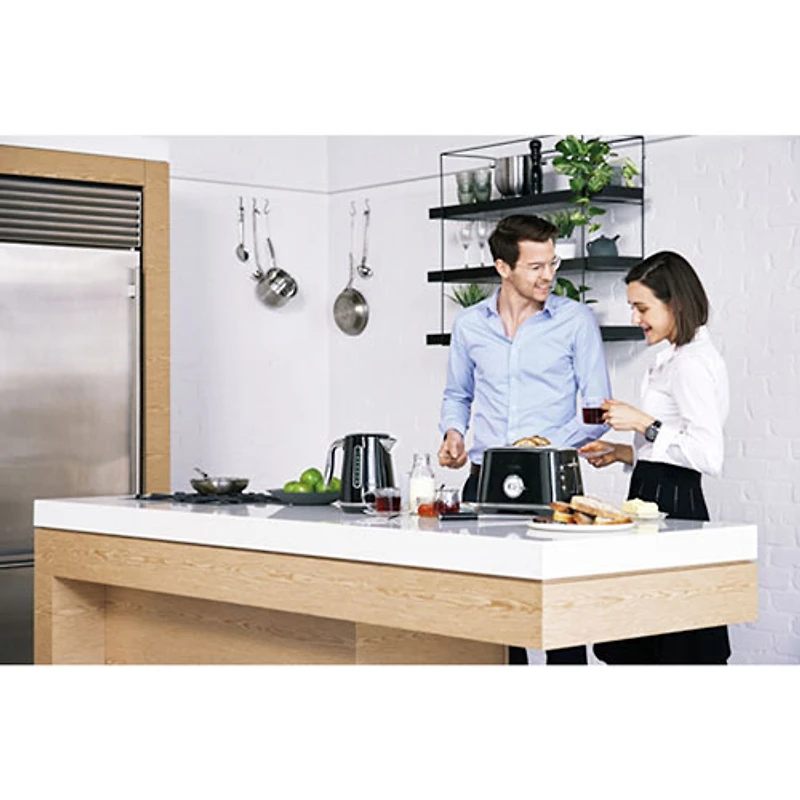 Refurbished (Good) - Breville Luxe Collection Toaster - 2-Slice - Black Truffle - Remanufactured by Breville