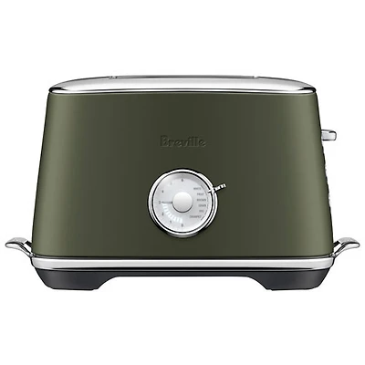 Refurbished (Good) - Breville Luxe Collection Toaster - 2-Slice - Olive Tapenade - Remanufactured by Breville