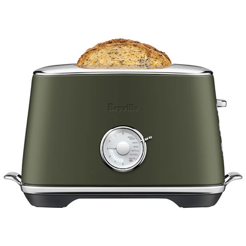 Refurbished (Good) - Breville Luxe Collection Toaster - 2-Slice - Olive Tapenade - Remanufactured by Breville