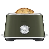 Refurbished (Good) - Breville Luxe Collection Toaster - 2-Slice - Olive Tapenade - Remanufactured by Breville