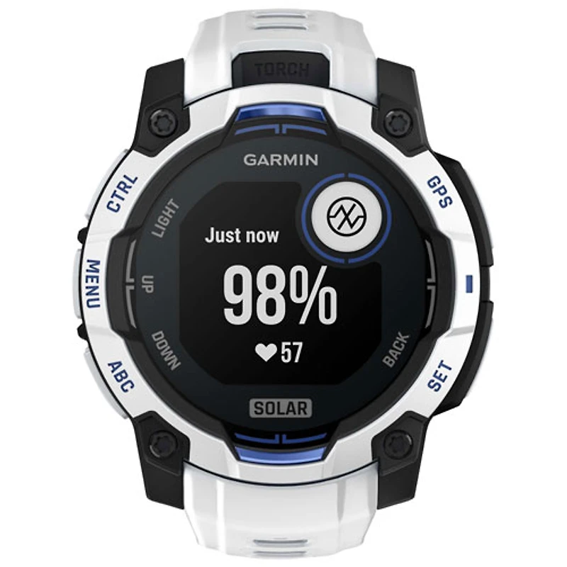 Montre intelligente multisport Bluetooth Instinct 3 Solar de mm de Garmin