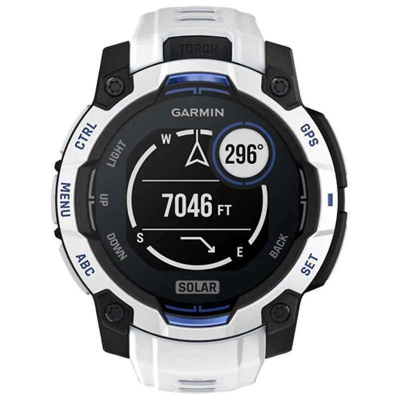 Montre intelligente multisport Bluetooth Instinct 3 Solar de mm de Garmin