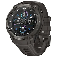 Garmin Instinct Crossover AMOLED 47mm Smartwatch - Charcoal Grey