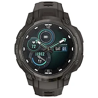 Garmin Instinct Crossover AMOLED 47mm Smartwatch - Charcoal Grey