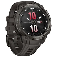 Garmin Instinct Crossover AMOLED 47mm Smartwatch - Charcoal Grey