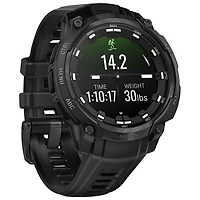 Montre intelligente de 47 mm Instinct Crossover AMOLED Tactical Edition de Garmin - Noir