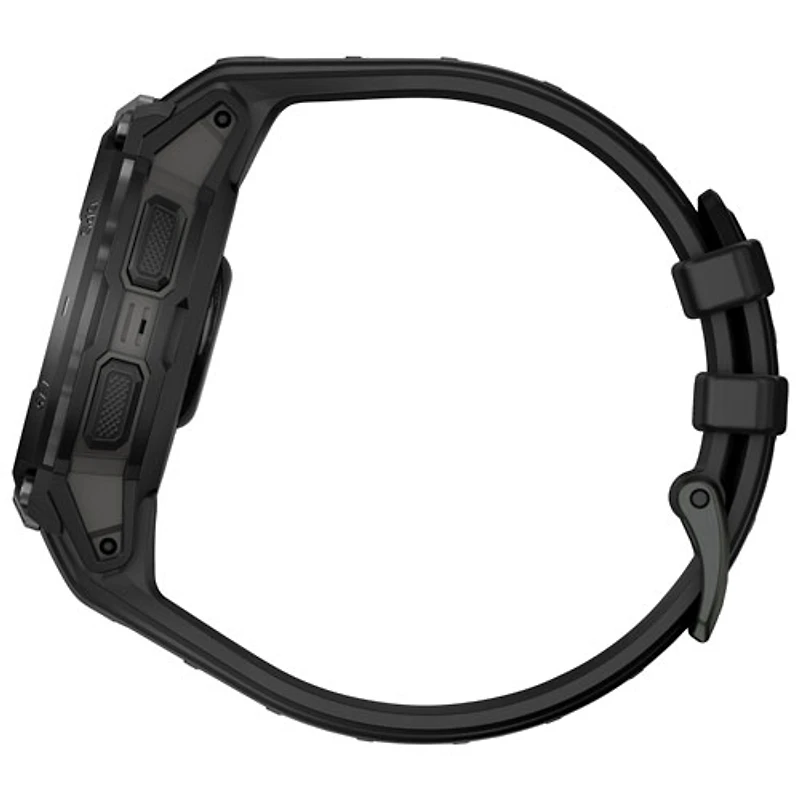 Montre intelligente de 47 mm Instinct Crossover AMOLED Tactical Edition de Garmin - Noir