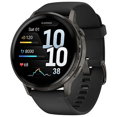 Garmin Venu 4 45mm Smartwatch - Slate/Black