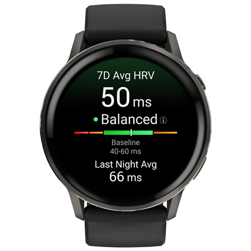 Garmin Venu 4 45mm Smartwatch - Slate/Black