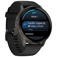 Garmin Venu 4 45mm Smartwatch - Slate/Black