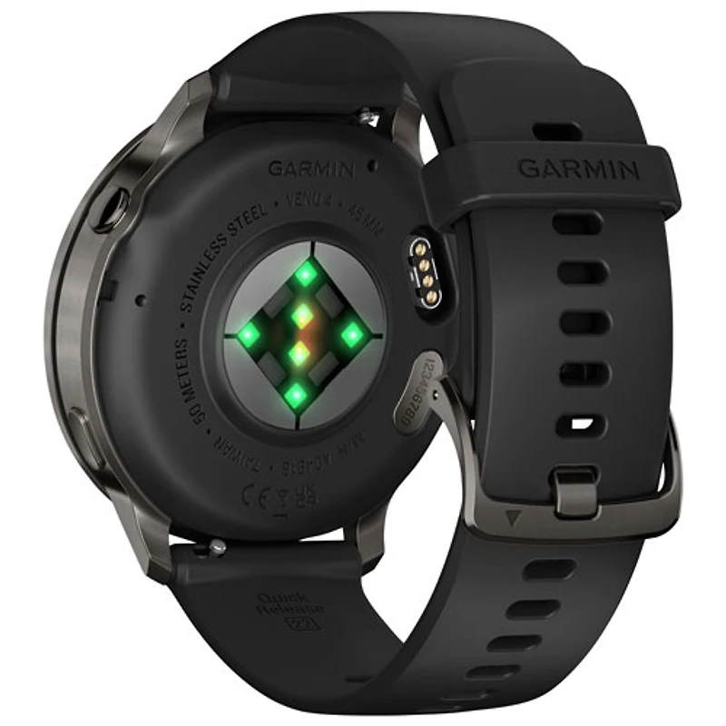 Garmin Venu 4 45mm Smartwatch - Slate/Black