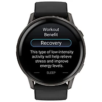 Garmin Venu 4 45mm Smartwatch - Slate/Black