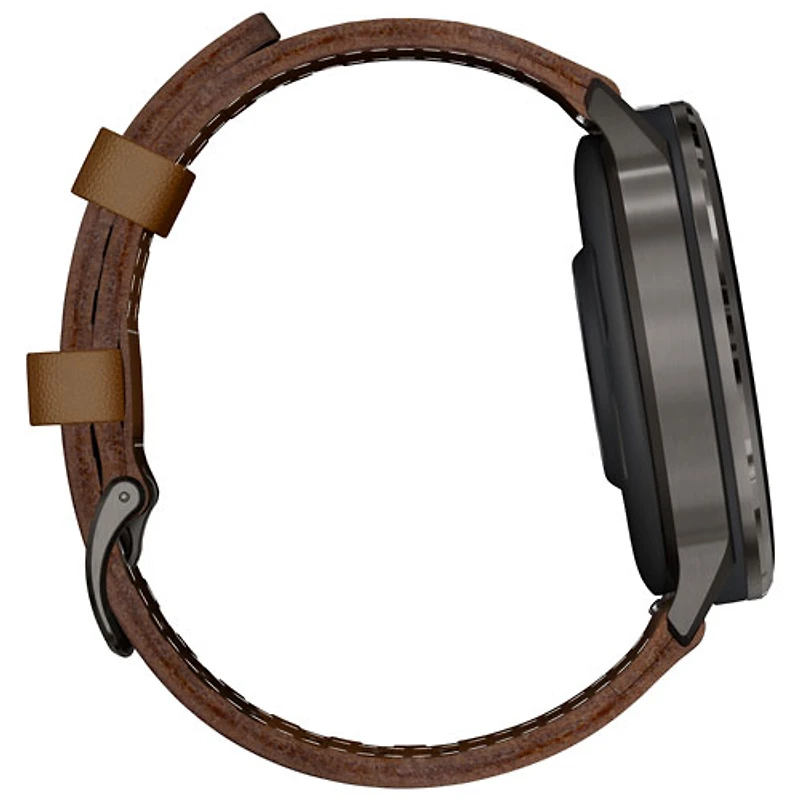 Garmin Venu 4 45mm Smartwatch - Slate/Brown